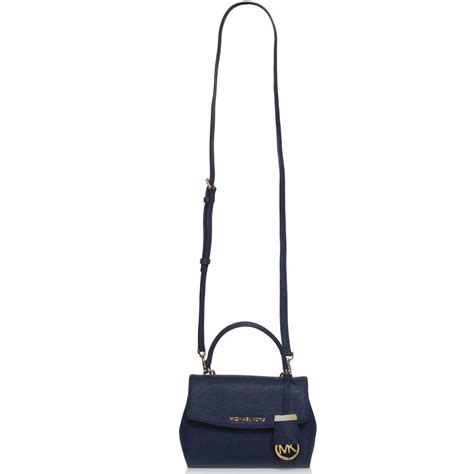 michael kors small blue bag|michael kors navy crossbody bag.